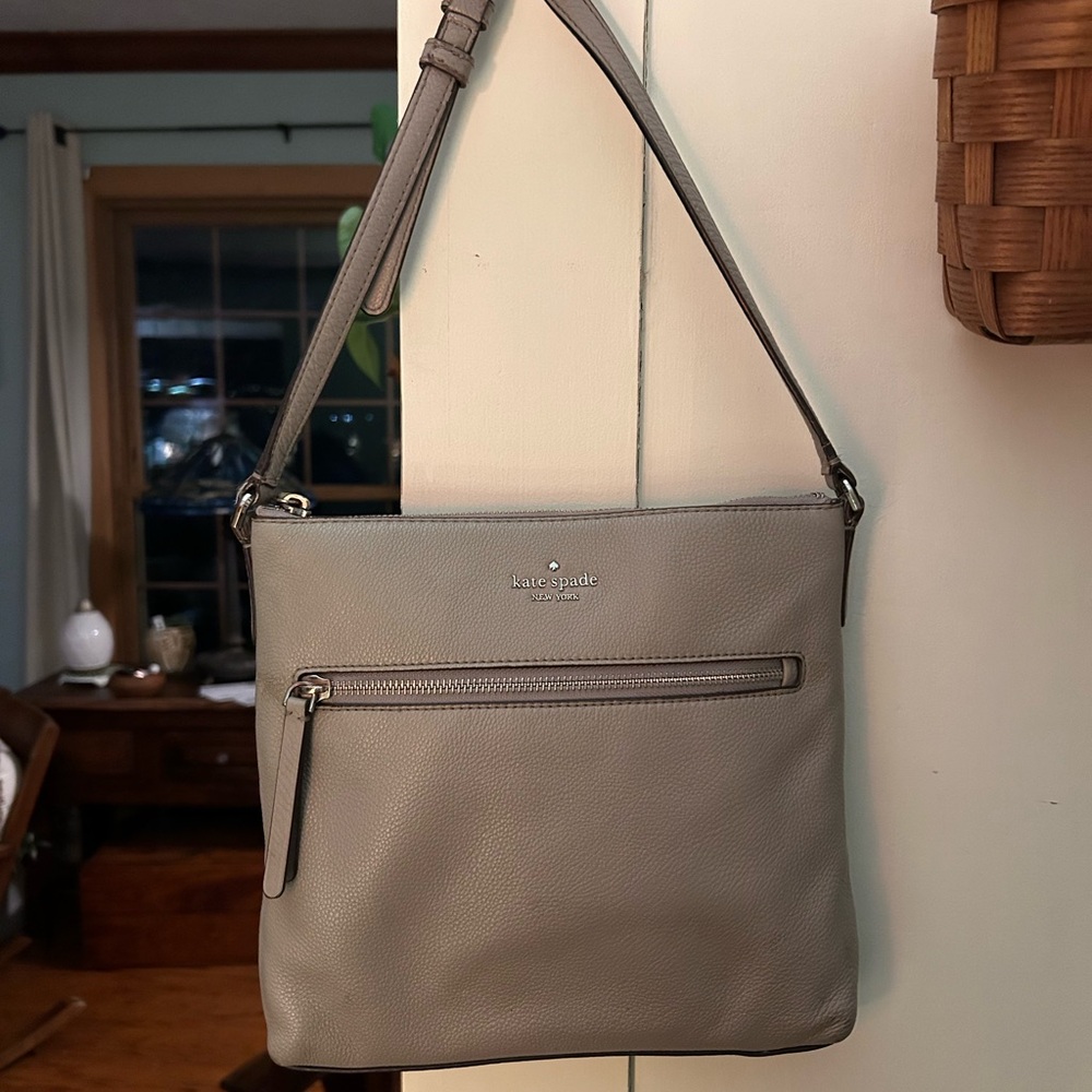 Kate Spade Taupe Crossbody Bag